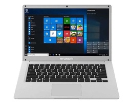[COMHYU260] Laptop                                                                                                                                                                                                                                                Hyundai Ht14ccic43sg2tb - 14.1 Pulgadas, Intel Celeron, N3060, 4 Gb, Windows 10 Home, 64 Gb + 2tb Hdd
