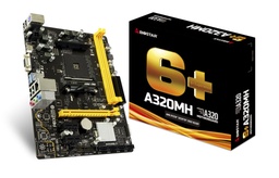 [MBDBIO1280] Motherboard                                                                                                                                                                                                                                                                      Biostar A320mh Soporte De Cpu Compatible Con Amd Am4 -