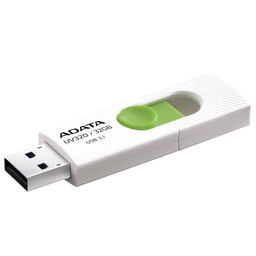 [MEMDAT4390] Memoria                                                                                                                                                                                                      Usb Adata Auv320-32g-rwhgn - Blanco/verde, 32 Gb, Usb 3.2
