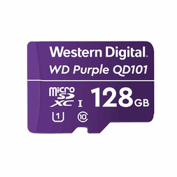 [MENWSD010] Memoria                                                                                                                                                                                            Micro Sd Western Digital Wdd128g1p0c - 128 Gb, Morado, Clase 10
