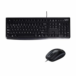 [097855088802-L] Kit Logitech Mk120 Teclado Y Mouse Alambrico Usb (920-004428)