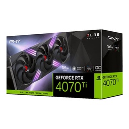 [751492771366-P] Tarjeta                                                                                                                                                                                                                                                                                                                                                                                                                                                                                                                                                                                          De Video Pny Vcg4070t12tfxxpb1-o Rtx 4070ti Oc 12gb Argb 3 Fan