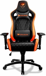 [Dim-29080] SILLA PARA GAMING COUGAR ARMOR ONE X BLACK/ORANGE  MAX 120KG RECLINABLE
