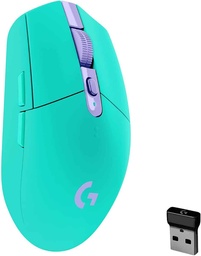 [097855168399-L] Mouse Logitech G305 Lightspeed 12,000 Dpi Inalam. Menta (910-006377)