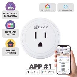 [ACCEZV070] Enchufe                                                                                                                                                                                                                                                                                                                                                                                                                                              Inteligente (110-240v (125vca)) (t30) / Inalámbrico / Control A Través De La Aplicación Móvil -