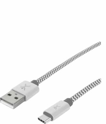[ACCMST4290] Cable                                                                                                                                                                                                                                                                                                                                                                                                                                       Usb Tipo A  Tipo C Perfect Choice Pc-101673 - Usb A, 1 M, Plata
