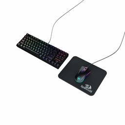 [ACCRDG100] Alfombrilla                                                                                                                                                                                                                                                                                                                                                                                                                             Redragon Flick S - Negro, Monótono