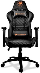 [Dim-armor-one] SILLA PARA GAMING COUGAR ARMOR ONE BLACK MAX 120KG RECLINABLE