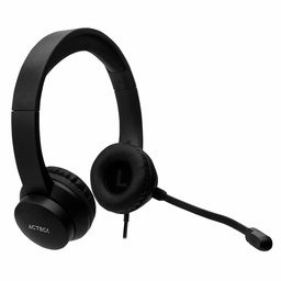 [BOCACT100] Headset                                                                                                                                                                                                                                                                     Acteck Estéreo 2.0 Alámbrico Usb Mic Ajustable Windows-linux-mac Os Discover Hu230 -