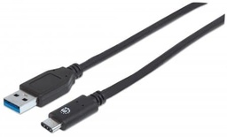 [CABITL3430] 353373                                                                                                                                                                                                                                                            Cable Para Dispositivos Usb-c De Súpervelocidad - Usb 3.2 Gen 2, A Macho/ C Macho, 10 Gbps, 1 M, Negro