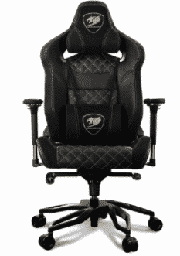 [Dim-TITAN-PRO-ROYAL] SILLA PARA GAMING COUGAR ARMOR TITAN PRO ROYAL EDITION BLACK MAX 160KG RECLINABLE