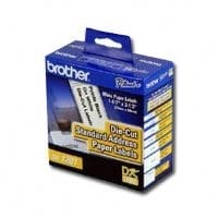 [CARBRT1050] Etiqueta                                                                                                                                                                                                                                                              Blanca De Papel Brother Dk1201 - 400 Etiquetas De 29 Mm De Ancho X 90.3 Mm De Largo. Impresión En Negro. Ql800 / Ql810w / Ql1110nwb.