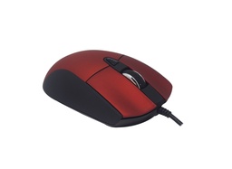 [MOUNCB420] Mouse                                                                                                                                                            Naceb Technology Na-0115r - Rojo, 6 Botones, Alámbrico, Óptico, 800 - 2400 Dpi