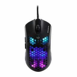 [MOUNCB530] Mouse                                                                                                                                                            Gamer Naceb Technology Phantom - 6 Botones + Scroll, Usb, 400-10000 Dpi, Iluminación Rgb, Sensor Paw3325, Cable Reforzado 1.8mts