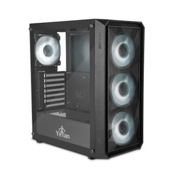 [GABQIA020] Yeyian                                                                                                                                                                                    Gabinete Para Pc Gaming Lancer Con Panel Frontal De Malla- Modelo: Ycm-aplan-01 -
