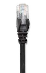 [RCKACC1415] 342070                                                                                                                                    Cable De Red - Cat6, Utp, Rj45 Macho / Rj45 Macho, 3.0 M, Color Negro Contactos Con Baño De Oro Para Una Mejor Conexión.