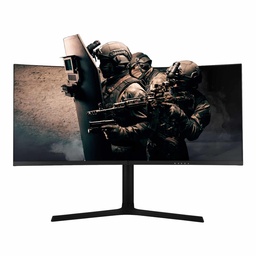 [MONVGO190] Monitor.                                                                                                                                       Gamer Factor Mg801 34 Pulgadas. Ultra Wide Quadhd - Curvo 1500r, 165hz, 1ms, Dp, 3x Hdmi, Negro.