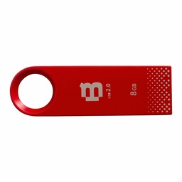 [MEMBLC1830] Memoria                                                                                                                                                  Usb Blackpcs De 8gb 2108 Acabado Metálico. Color Rojo (mu2108r-8) -