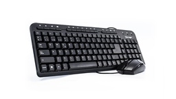 [KITVGO100] Kit                                                                                                                                                       Teclado Y Mouse Vorago Km-105 Estándar	104 Teclas - Negro, 1000 Dpi