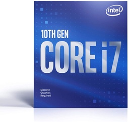 [CPUINT3680] Procesador                                                                                                                                                                         Intel Core I7-10700f 2.90ghz - 8 Núcleos Socket 1200, 16 Mb Caché. Comet Lake. (requiere Tarjeta De Video. Compatible Mb Chipset 400 Y 500)