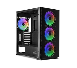[YCA-FTAT-02FA] Gabinete Yeyian Gamer Yca-ftat-02fa Vector Elite (panel Front Malla)