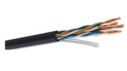 [ACCCDM1180] Cable                                                                                                                                                                                                                                                                                                                                                                                                                                                                              Utp Condumex 667666-45 - 305 M, Negro, Utp Cat6 Exterior, 100  Cobre