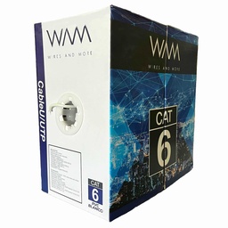 [ACCCDM1510] Cable                                                                                                                                                                                                                                                                                                                                                                                                                                                                              Utp. Wam Cat6-pvc-blanco 100  Cobre 23 Awg (cm) -