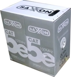 [ACCDAH520] Bobina                                                                                                                                                                                                                                                                                                                                                                                                                                                                        De Cable Saxxon Outp5ecca305bc - 305 M, Cat5e, Blanco, Cableado Por Utp, Interior