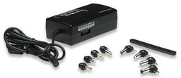 [ACCITL2020] Adaptador                                                                                                                                                                                                                                                                                                                                                                                                                                                                  De Corriente Manhattan 100854 - Negro, Adaptador De Corriente, Universal