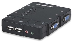 [ACCITL2155] Switch                                                                                                                                                                                                                                                                                                                                                                                                                                                                        Kvm Manhattan - 1, 8 M, Negro