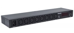 [ACCITL5500] Barra                                                                                                                                                                                                                                                                                                                                                                                                                                                                     Multicontactos Intellinet 8 Salidas Para Montaje En Rack De 19" - Metal, Negro, Metal