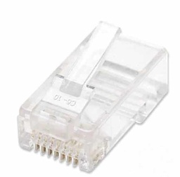 [ACCITL790] Plugs                                                                                                                                                                                                                                                                                                                                                                                                                                                                     De Red Cat5e Intellinet - Transparente