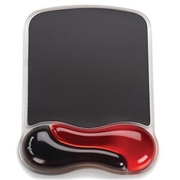 [ACCKNS1680] Alfombrilla                                                                                                                                                                                                                                                                                                                                                                                                             Para Ratón Y Reposamuñecas Kensington® Duo Gel Rojo Negro P5116 -