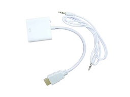 [ACCNCB070] Convertidor                                                                                                                                                                                                                                                                                                                                                                                                                                                                          Hdmi/vga Naceb Technology - Hdmi, Vga, Macho/hembra, Color Blanco