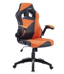 [ACCNCB600] Silla                                                                                                                                                                                                                                                                                                                                                                                                Gaming Naceb Technology Air Striker - Gamer, Negro/naranja, Piel Sintética