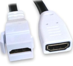 [ACCRBT3610] Jack                                                                                                                                                                                                                                                                                                                                                                                                                                                               Hdmi Brobotix 104691 - Hdmi, Color Blanco