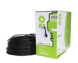 [ACCRBT4080] Bobina                                                                                                                                                                                                                                                                                                                                                                                                                                                                  Utp - Cat5e, 100 M, Exterior Con Gel, Negro, Cca, Brobotix 181005