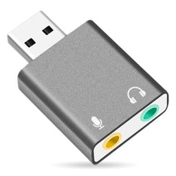 [ACCRBT6370] Convertidor                                                                                                                                                                                                                                                                                                                                                                                                 Usb A Audio 7.1 Brobotix 263571 - Usb, Gris
