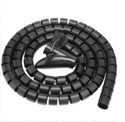 [ACCRBT6790] Organizador                                                                                                                                                                                                                                                                                                                                                                                                 De Cables - En Tubo Brobotix 263533, Organizador, Plástico, Negro, 150 Cm