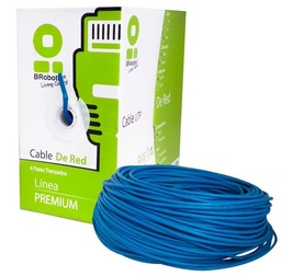 [ACCRBT700] Bobina                                                                                                                                                                                                                                                                                                                                                                                                                                                        Utp - Cat5e, 100 M, Interior, Azul, Cca, Brobotix 400052