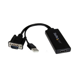 [ACCSTA140] Adaptador                                                                                                                                                                                                                                                                                                                                                                                                                                                             Vga A Hdmi Startech.com - Vga, Usb, Hdmi, Macho/hembra, Negro