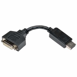 [ACCTRL2560] Tripp                                                                                                                                                                                                                                                                                                                                                                                                                                               Lite Adaptador De Cable Displayport A Dvi - Convertidor Para Dp-m A Dvi-i-f, 15.2 Cm [6"], Displayport, Dvi-i, Macho/hembra, Negro, 1920 X 1200 Pixele