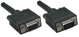 [CABITL380] 309011                                                                                                                                                                                                                                                                                                   Extension Vga Hd15 Macho A Hd15 Hembra; 1.8 M. Negro - Completamente Blindado Para Reducir La Interferencia.