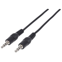 [CABITL790] 334594                                                                                                                                                                                                                                                                                           Cable Auxiliar 3.5mm Macho A Macho Color Negro De 1.8m -