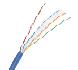 [CABQIA030] Bobina                                                                                                                                                                                                                                                                                            De Cable Utp Qian Qgr-nc006/qhr-cat6 Dianlan - Cat6, Azul, 23 Awg Interior