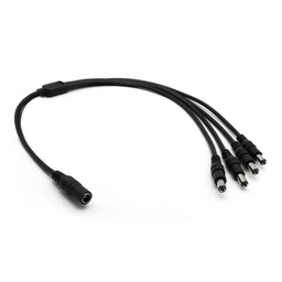 [CABRBT2520] Cable                                                                                                                                                                                                                                                                                         Cctv Divisor De Fuente De Poder  Brobotix 764762 - 50 Cms, Negro