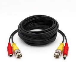 [CABRBT2840] Cable                                                                                                                                                                                                                                      Siames C/conectores De Video Y Energía Para Dvr/cÁmara (bnc) - 20 M, 764755 Brobotix
