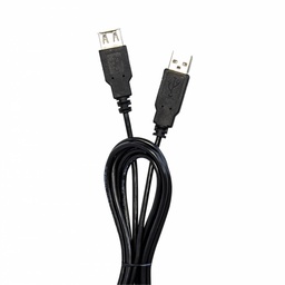 [CABVGO220] Cables                                                                                                                                                                                                                                  Extensión Usb Vorago - 1, 5 M, Usb A, Usb A, Macho/hembra, Negro