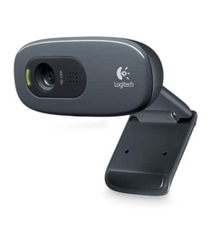 [CAMLOG480] Cámara                                                                                                                                                                                                                                 Web Logitech C270 - 3 Mp, 30 Fps, Usb, Negro, 1280 X 720 Pixeles