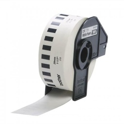 [CARBRT1640] Etiqueta                                                                                                                                                                                                                                                                     Blanca Continua De Papel Brother Dk2210 De 29 Mm De Ancho X 30.4 Mts De Largo. Impresión En Negro. Ql800 / Ql810w / Ql1110nwb. -